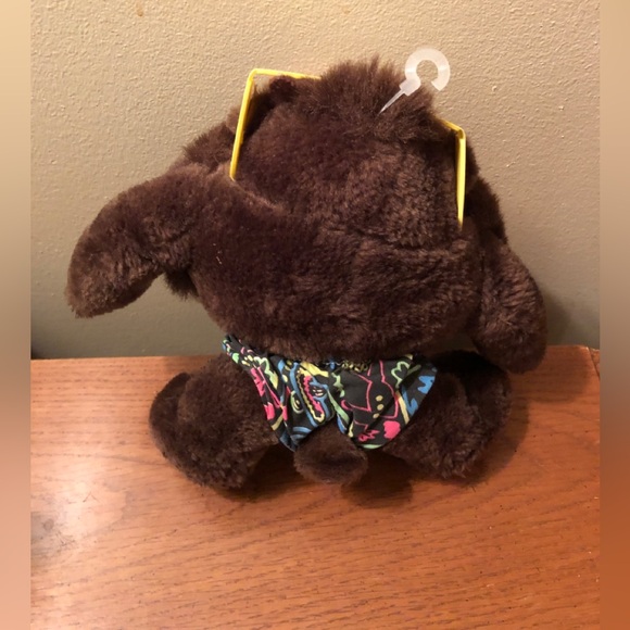 Looney Tunes Tasmanian Devil in swim trunks vintage plush stuffed toy - Picture 2 of 6